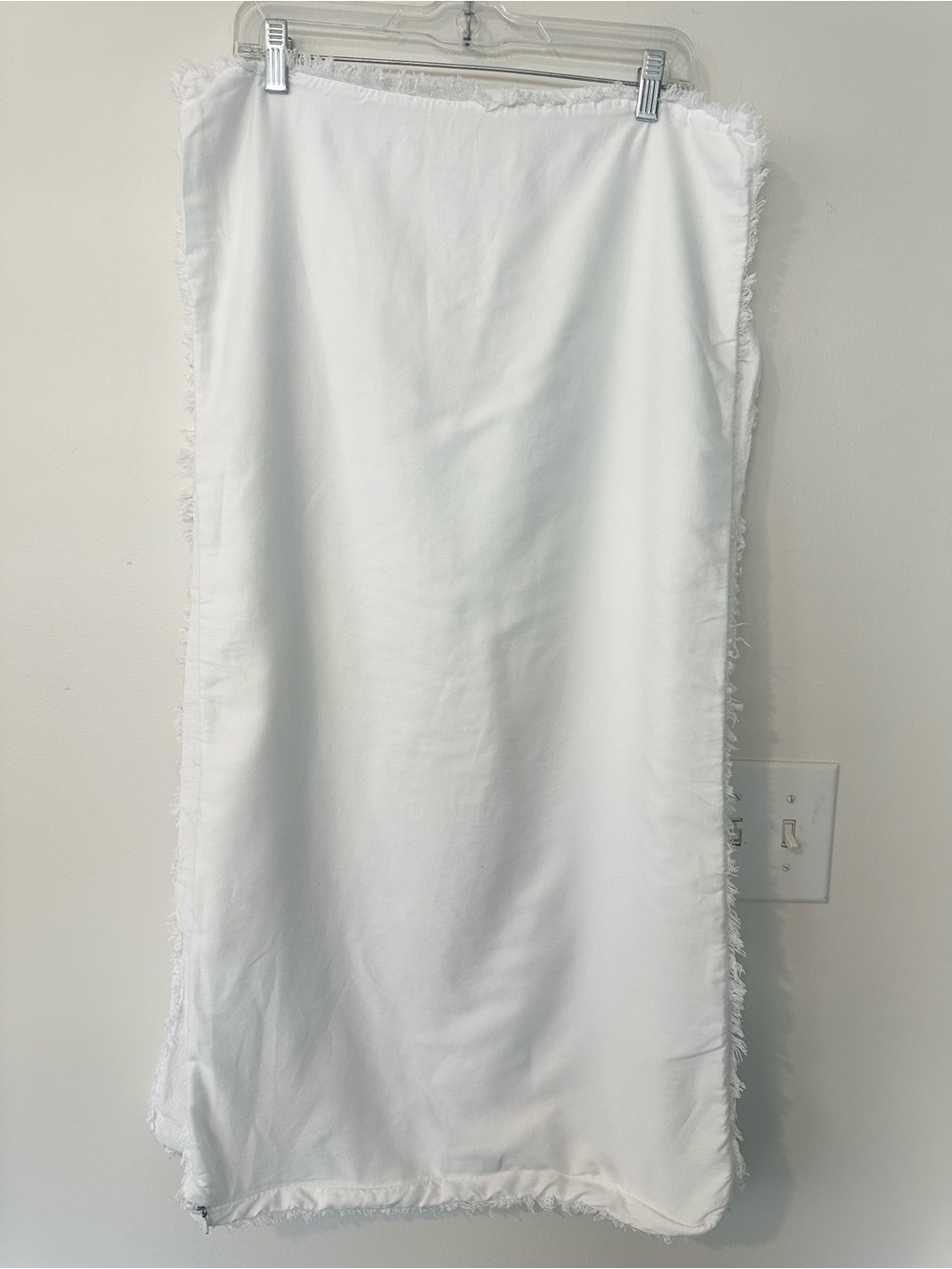 Casaluna White Cotton Blend King Pillow Shams (2)